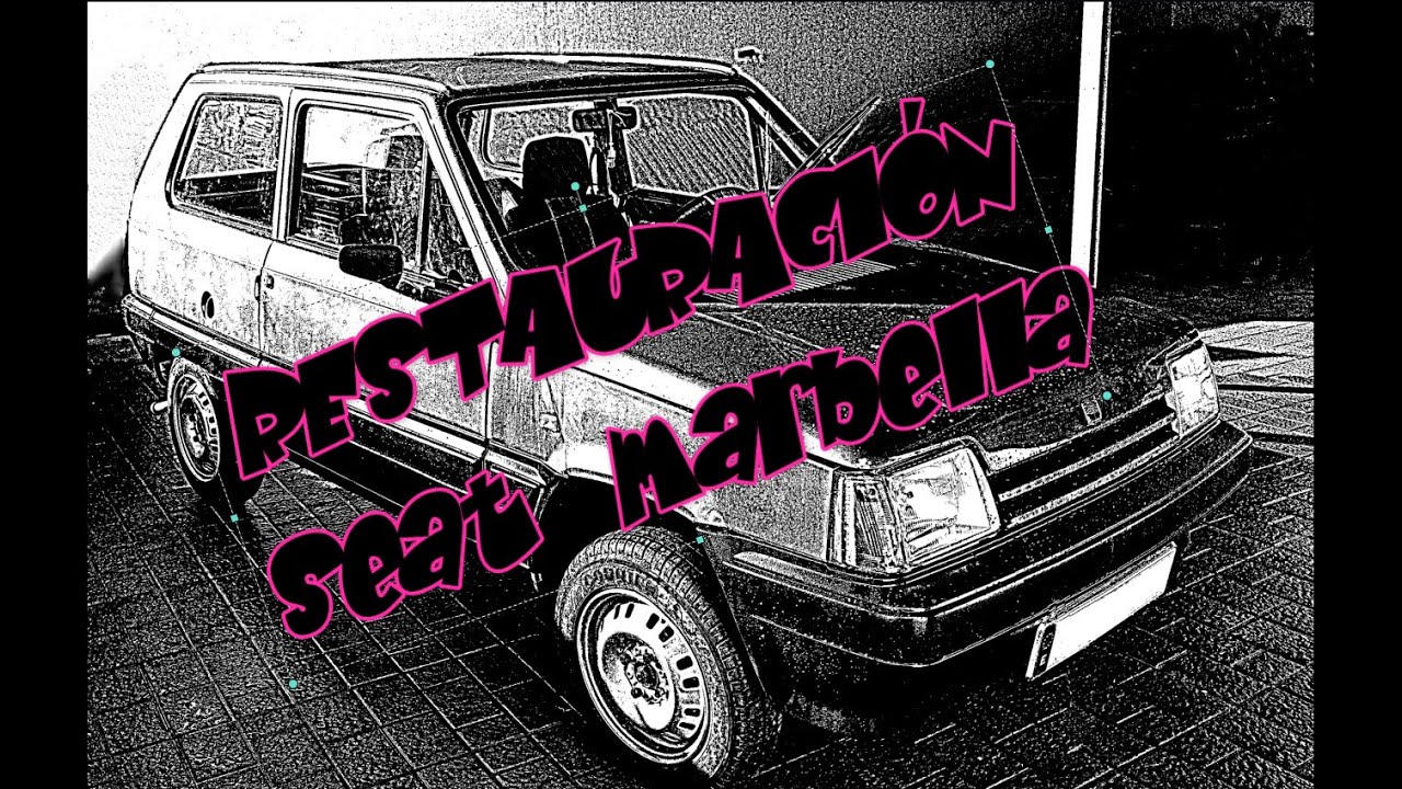 RESTAURACIÓN SEAT MARBELLA DEL 87 (Mi Primera Restauración)