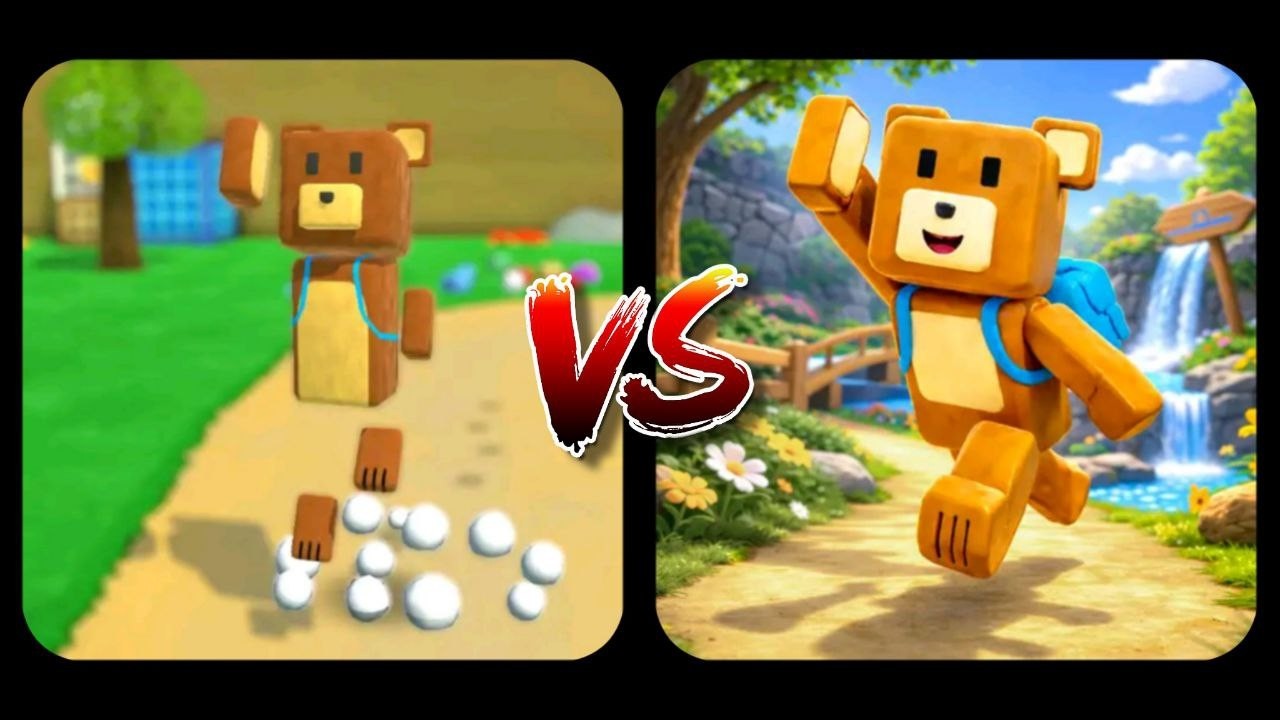 Super Bear Adventure VS Ultimate Bear Adventure (Early Access)
