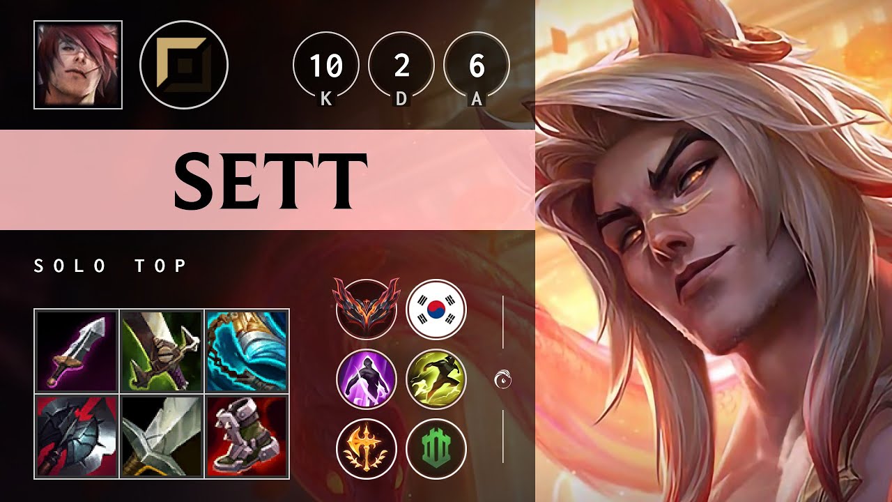 Sett Top vs Yorick - KR Grandmaster Patch 25.08