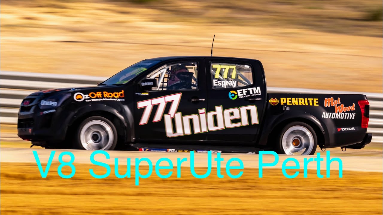 Holly travels all the way to Perth to race the V8 Izusu DMAX SuperUte.