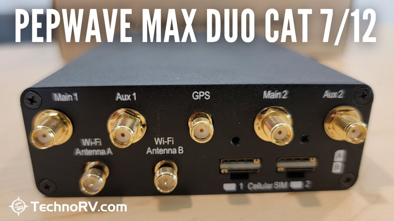 Сотовый маршрутизатор Pepwave Max Transit Pro Duo Cat 7 12