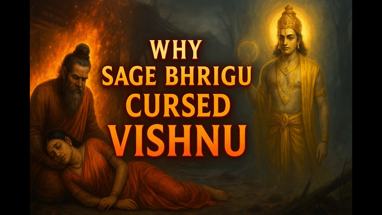 Why Sage Bhrigu Cursed Vishnu to Be Born as Rama & Krishna”