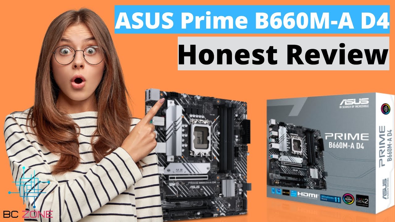 THE BEST MOTHERBOARD FOR 12th GEN INTEL I5! ASUS Prime B660M-A D4 Review!