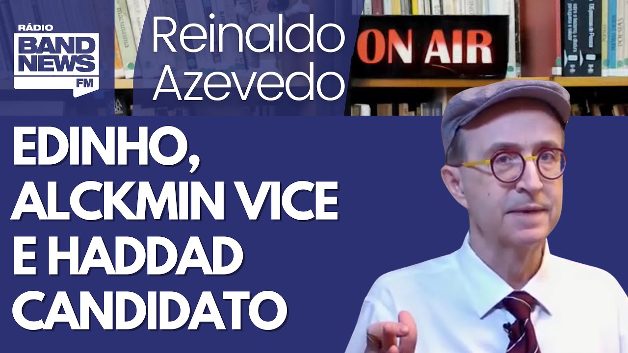 Reinaldo – Edinho, presidente do PT, suas falas sobre Alckmin e Haddad e “O Pequeno Príncipe”