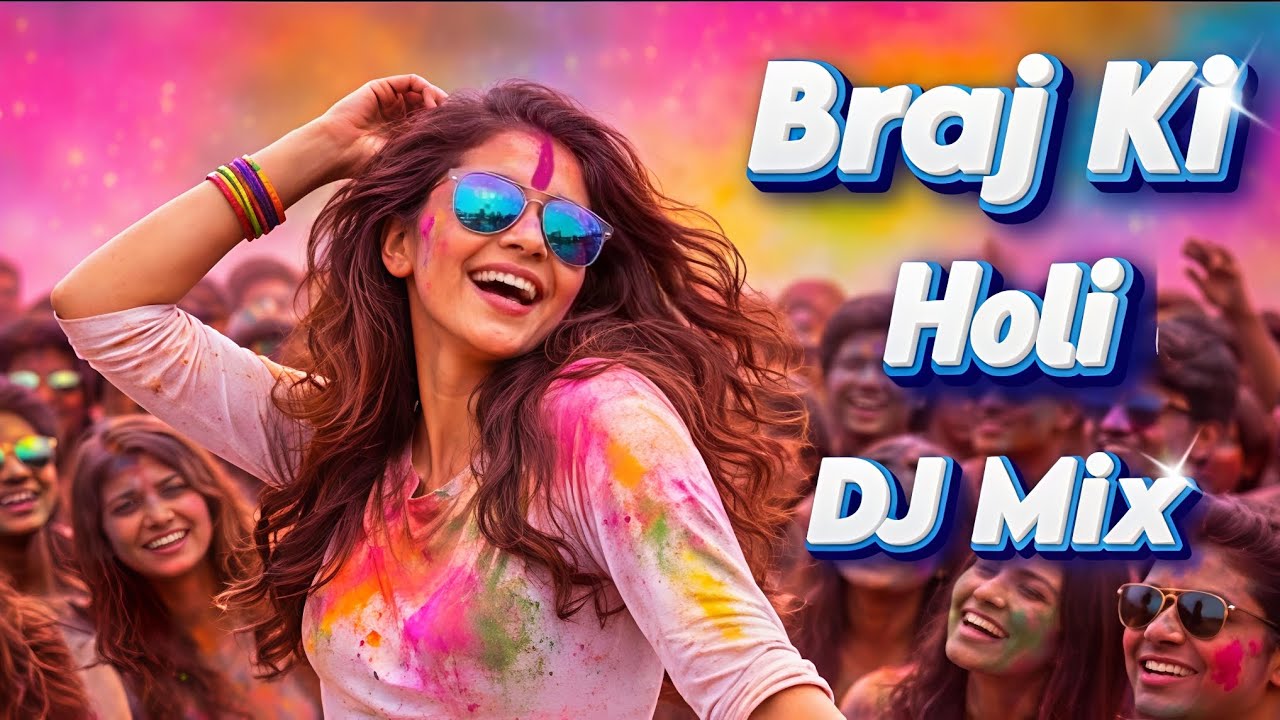Latest Holi Song 2026 I Radha Krishna Holi DJ Mix🌈 I Superhit Holi Track I Braj Ki Holi DJ Mix #holi