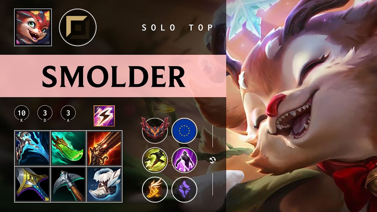 Smolder Top vs K'Sante - EUW Grandmaster Patch 26.01