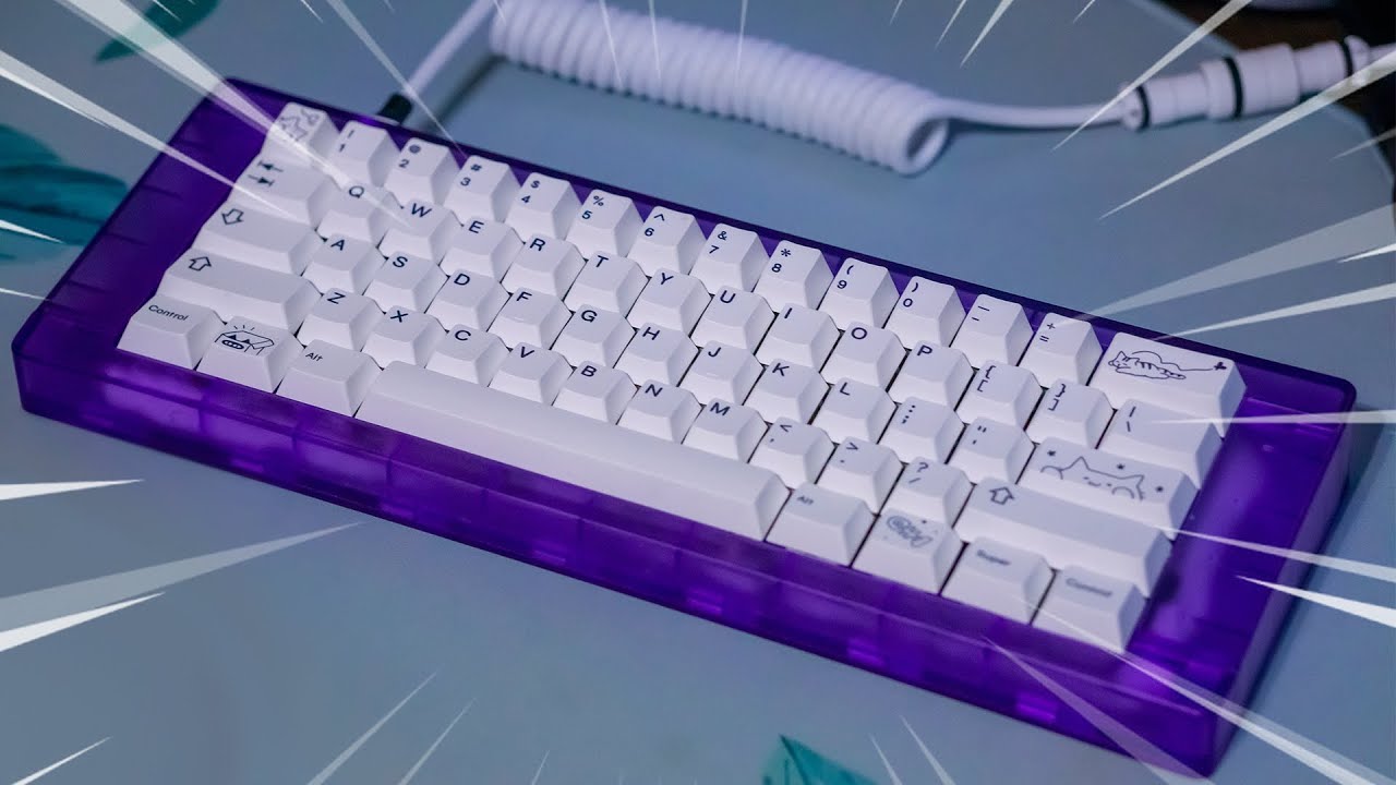 I Built a Gundam Keyboard | Buger Work BBox60 Review