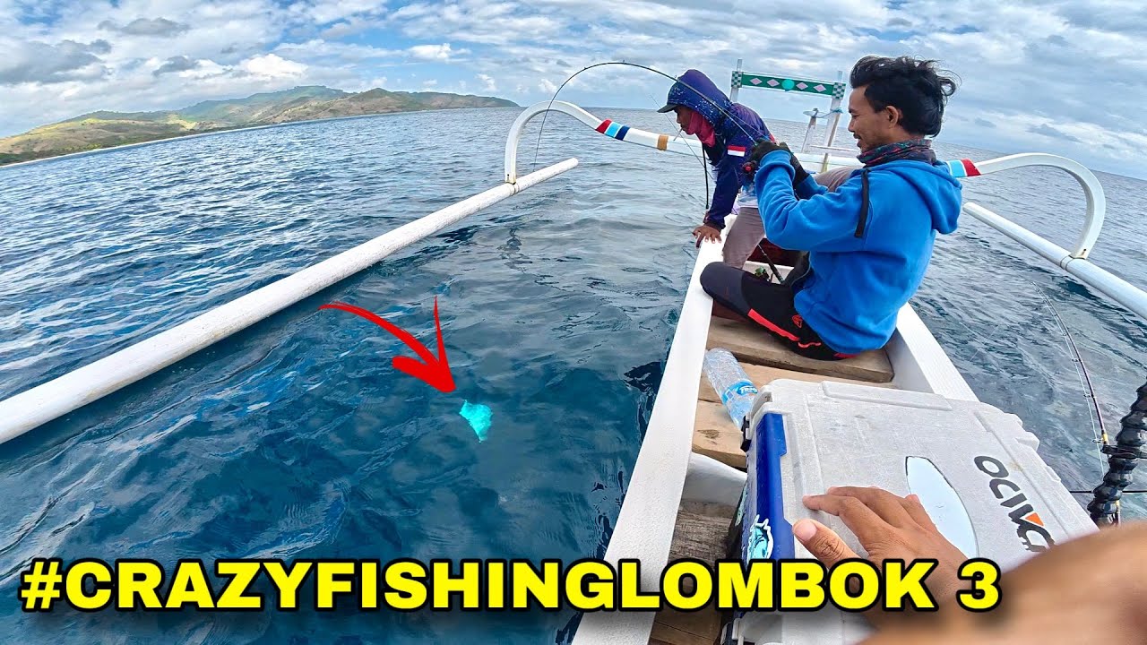 CRAZY FISHING LOMBOK PART 3, MICRO JIGGING DI LOMBOK STRIKE IKAN SULTAN ... DAIDO SUPER OCEAN