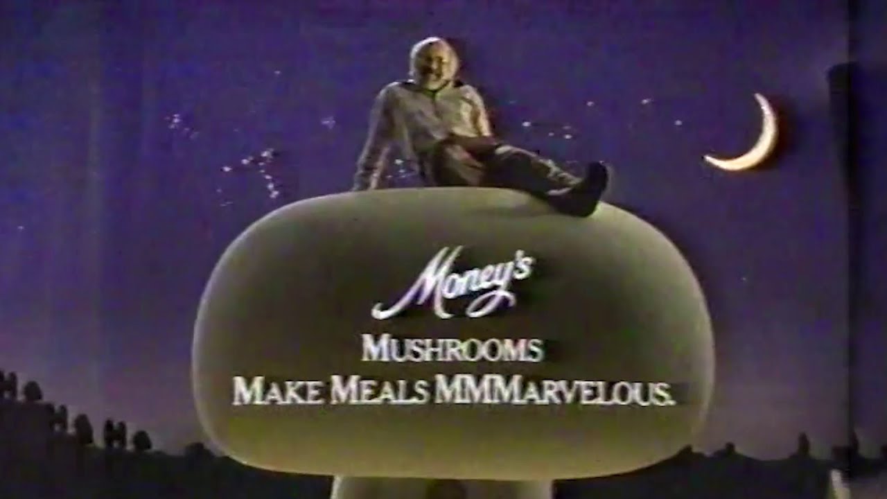 Money's Mushrooms Commercial with James Barber (1986)