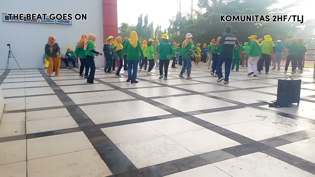 THE BEAT GOES ON. Choreo by: Caecilia M Fatruan (INA)Mar 2026Demo by: KOMUNITAS 2 HF :GOR  TLJ