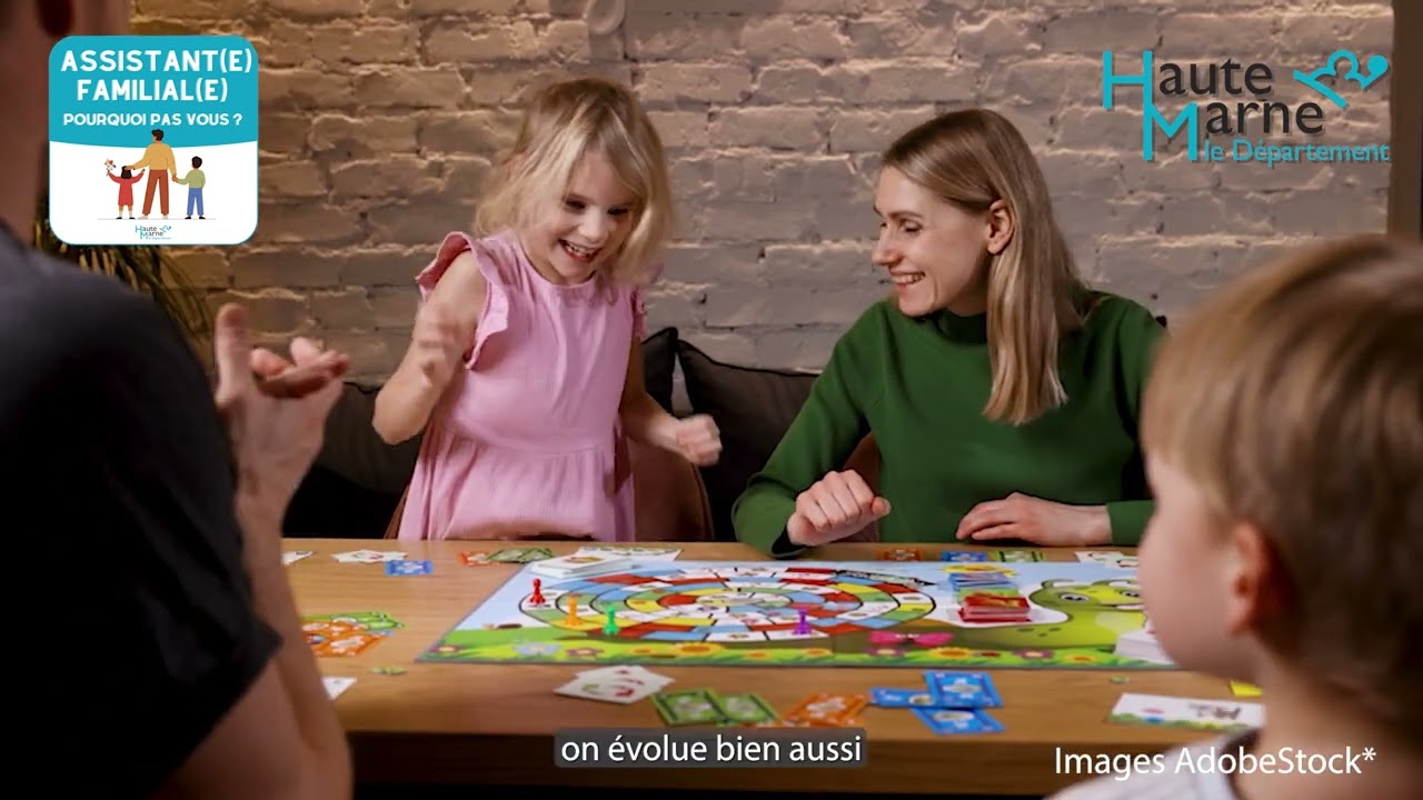 Le métier d'assistant familial 5/6 Le quotidien d'un assistant familial