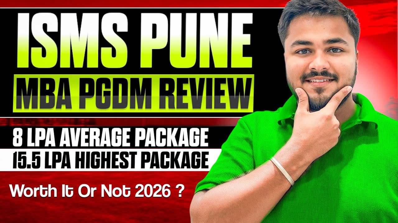 🎓 Is an MBA or PGDM from ISMS Pune REALLY worth it in 2026? 💼📈