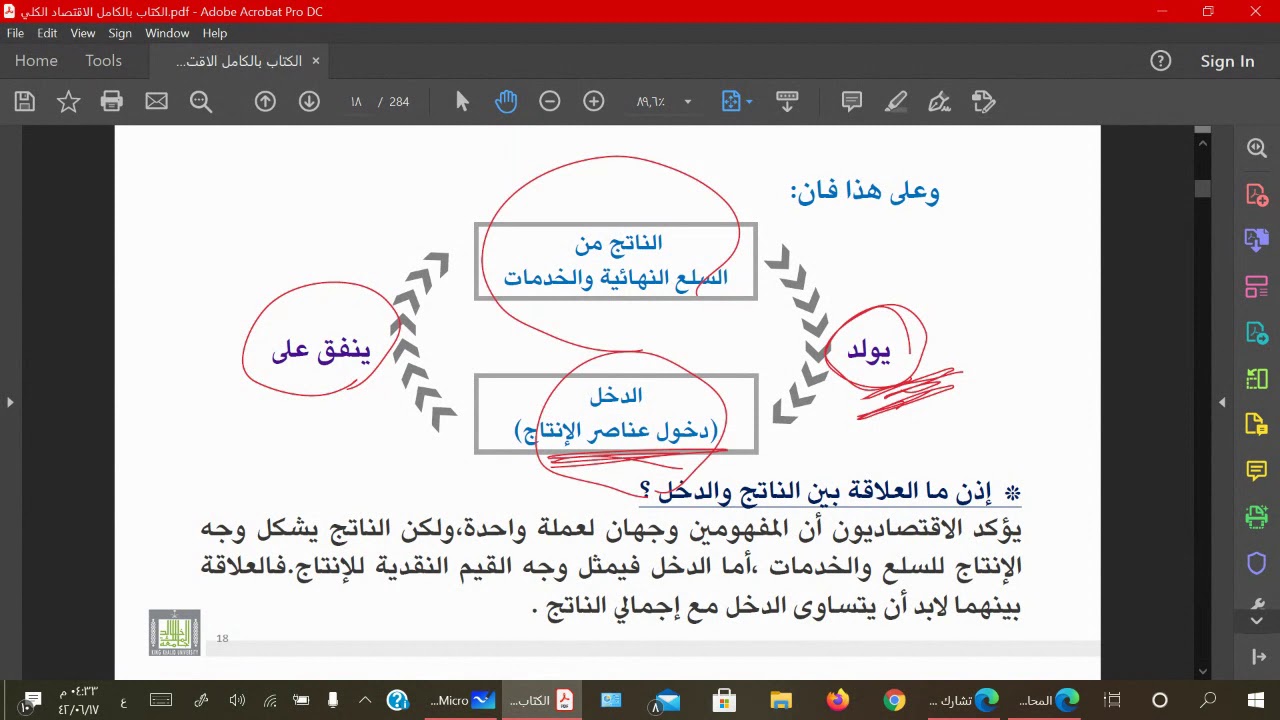 اقتصاد كلي(2): الوحدة الثانية قياس النشاط الاقتصادي طريقة الناتج والدخل والانفاق أ.د. أحمد شمعون