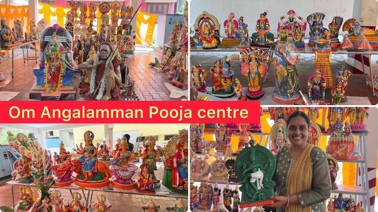 Om Angalamman Pooja centre | Golu dolls exhibition Ramanis Hall #nandhinivibes #goludollsexhibition