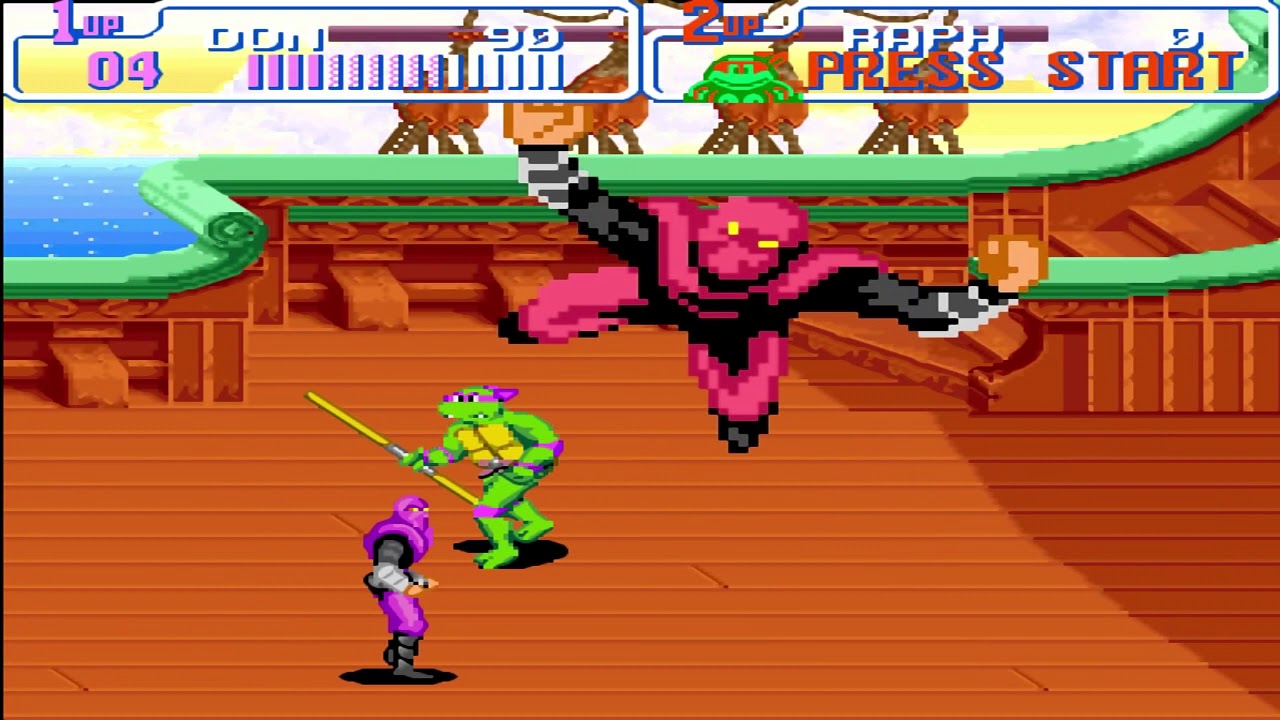 TMNT IV: Turtles in Time (SNES) walkthrough - Skull and Crossbones
