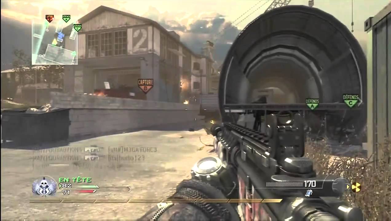MW2 Bombe Nucléaire commentée 62-8 sur Scrapyard | Vive la M4A1 ! [HD]