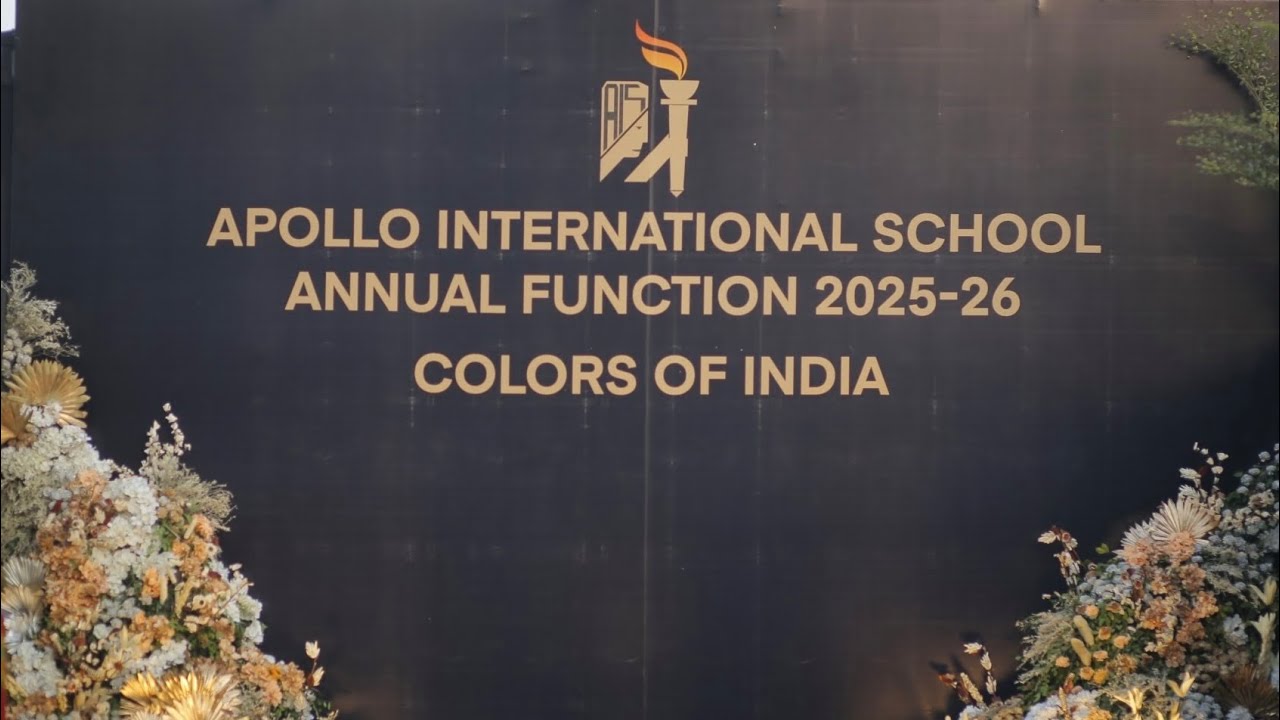 Annual Function Celebration 2025-2026 | Apollo International School, Zundal
