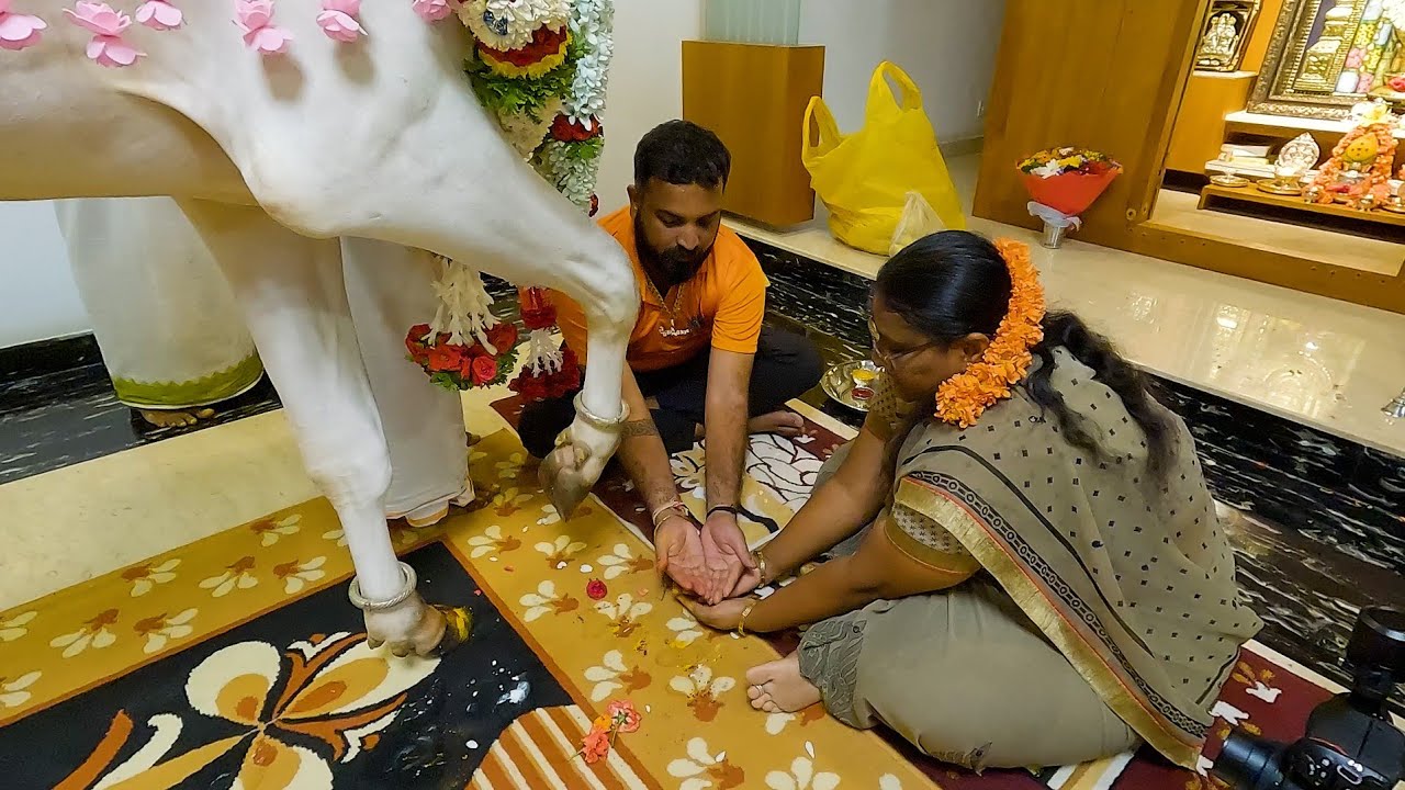 ಗೌಡಗೆರೆ ಬಸಪ್ಪನ ಪೂಜೆ - ವರ್ತೂರು ಸಂತೋಷ್ ಅವರ ಮನೆಯಲ್ಲಿ