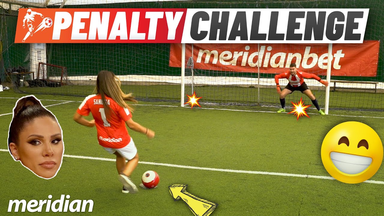 PENALTY CHALLENGE: Sandra Afrika - Fudbaleri i pevačice su dobra kombinacija, ali... EP28