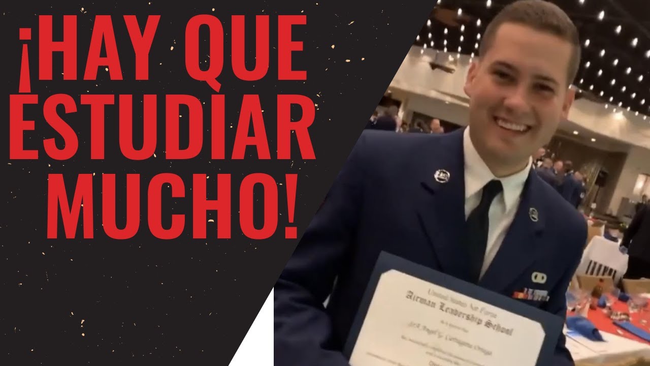 No entres al Air Force si no te gusta estudiar