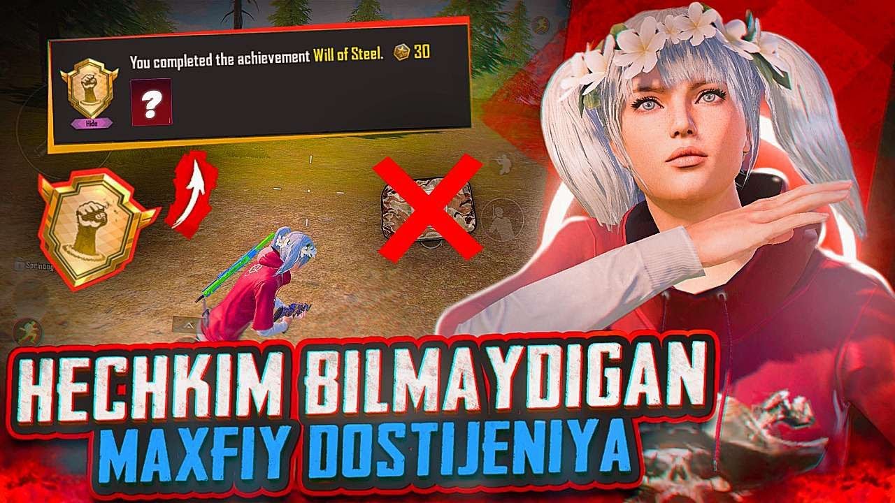 HECHKIM BILMAYDIGAN MAXFIY DASTAJENYA /PUBG MOBILE