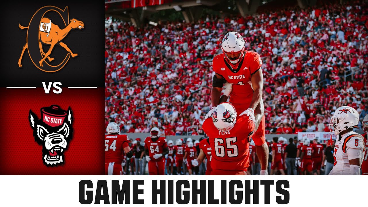 Campbell vs NC State Game Highlights | 2025 ACC Football