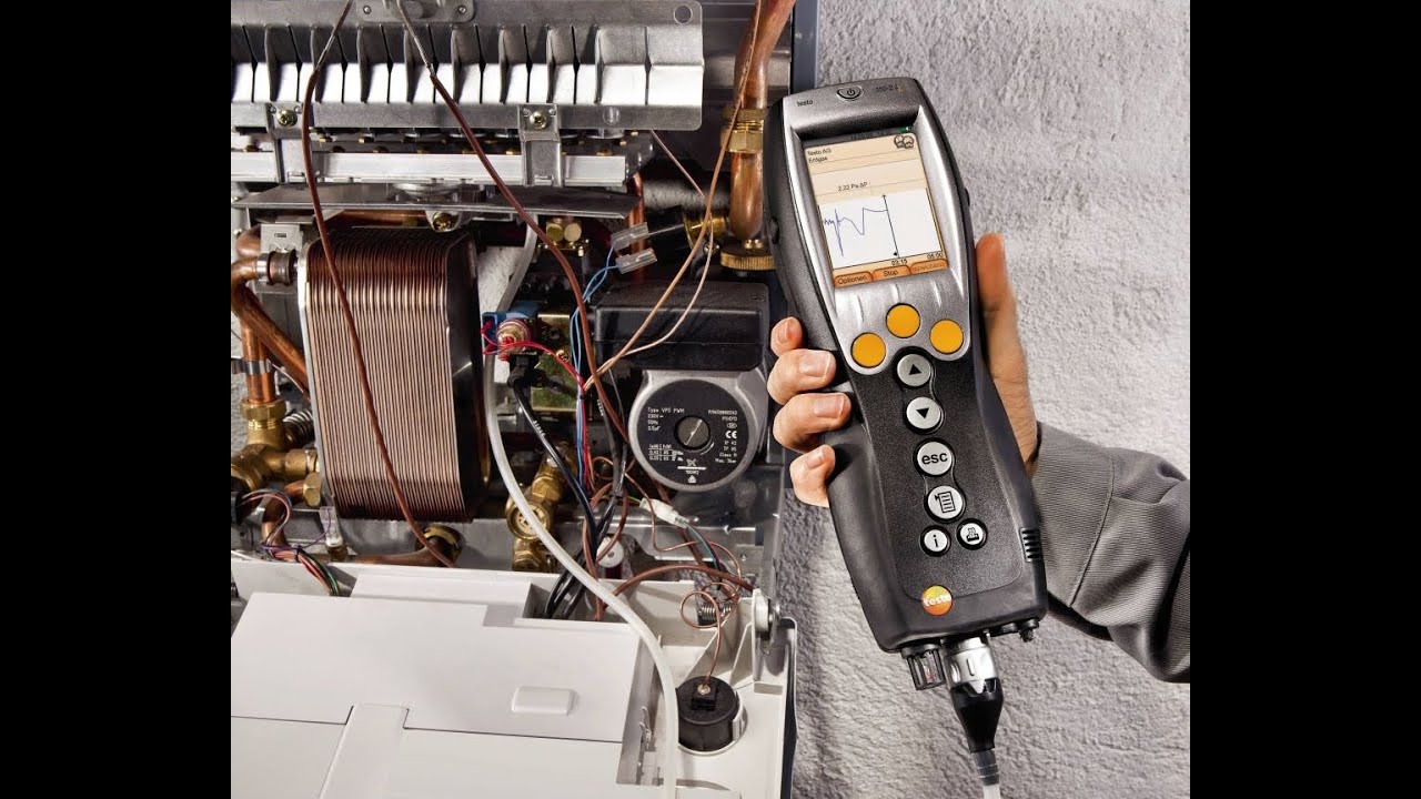 testo 330-1 LL Flue Gas Analyser - Application Video