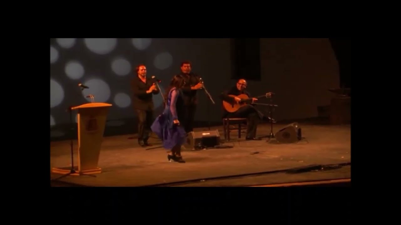 Manuela Vargas el baile flamenco al cante.