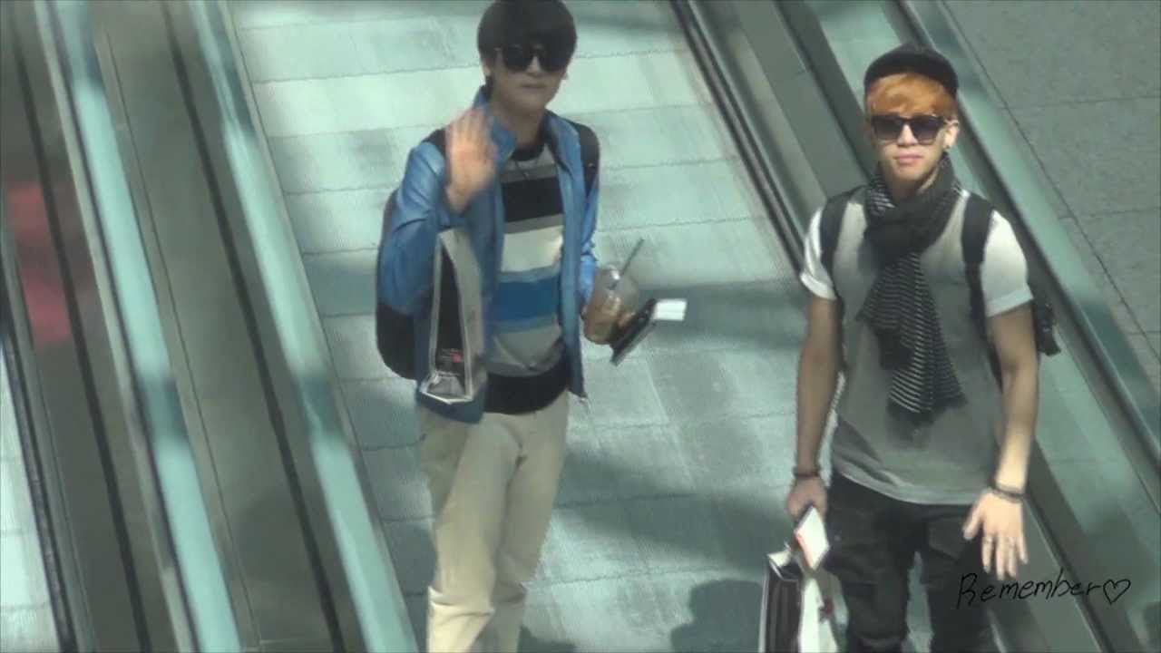 130424 인천공항출국 박형식