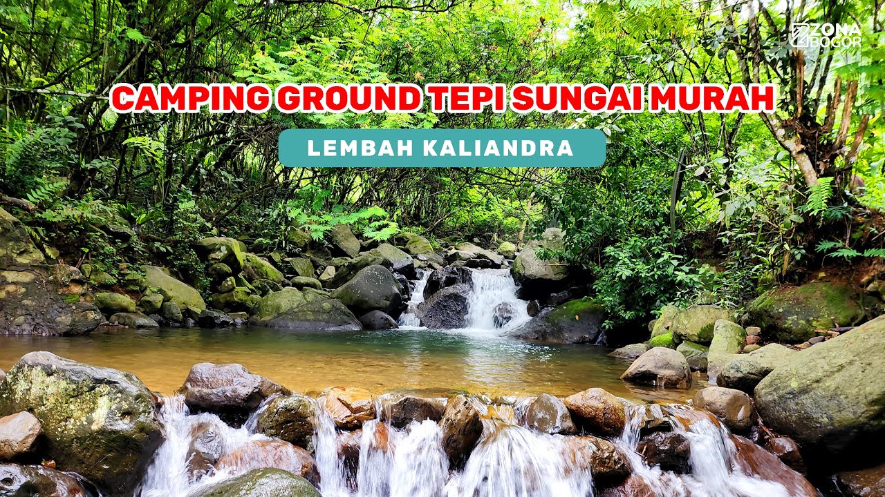 Camping Ground Tepi Sungai Murah di Sentul Bogor| Lembah Kaliandra Via Rumah Prabowo