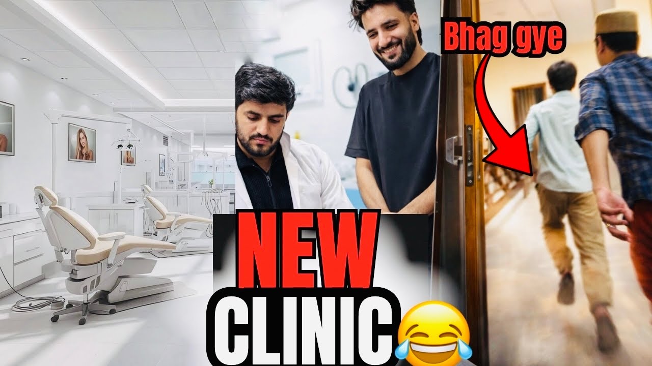 Doctor ke clinic mein prank aur sab bhaag gaye 😂