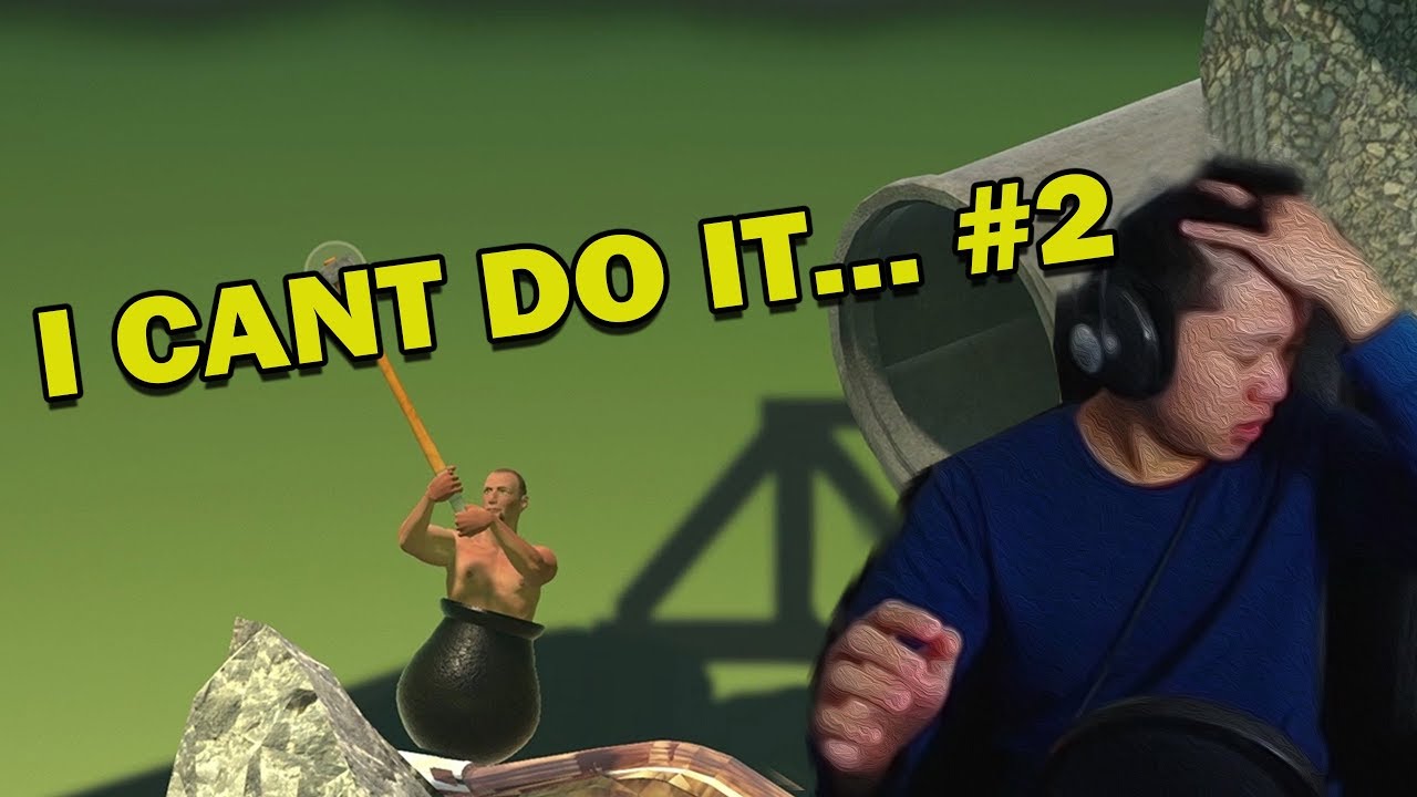 GETTING OVER IT #2 | LET'S PLAY IN RAGE | I CANT DO IT...SERIOUSLY