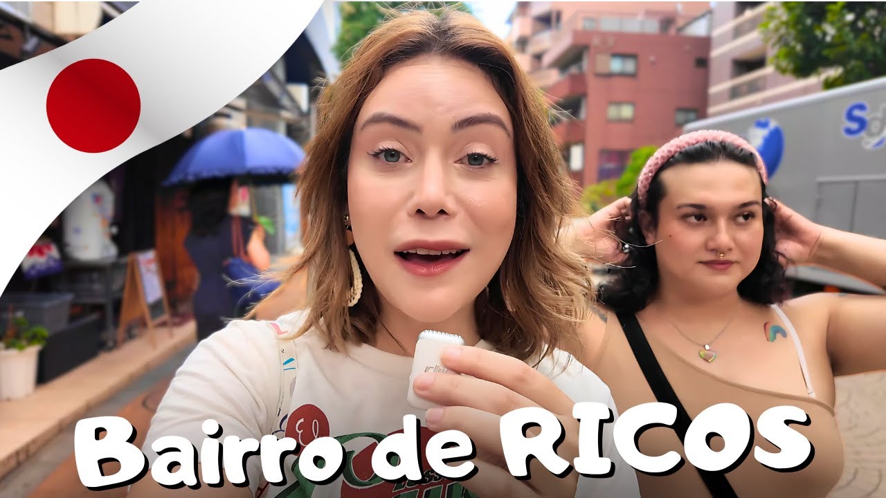 PASSEANDO por AZABU-JUBAN: o BAIRRO mais CHIQUE de TÓQUIO! 💖🇯🇵