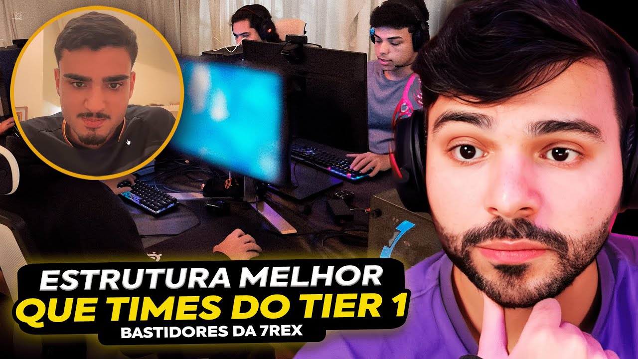 🚨 A SEVEN REX TÁ VINDO COM UMA ESTRUTURA MELHOR DO QUE MUITOS TIMES DA LTA SUL? MINERVA REAGE