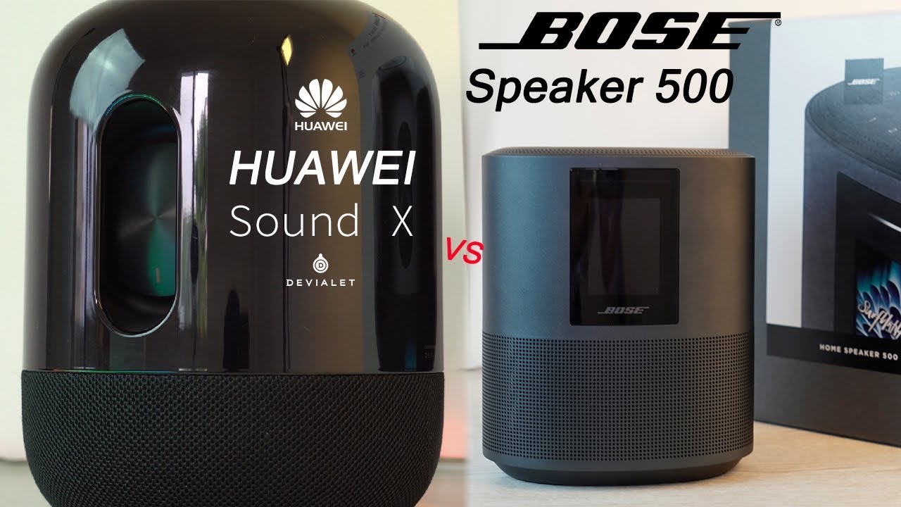 Devialet Huawei  Sound X & Bose Home Speaker 500 l Devialet vs Bose l SoundBattle l Who win?