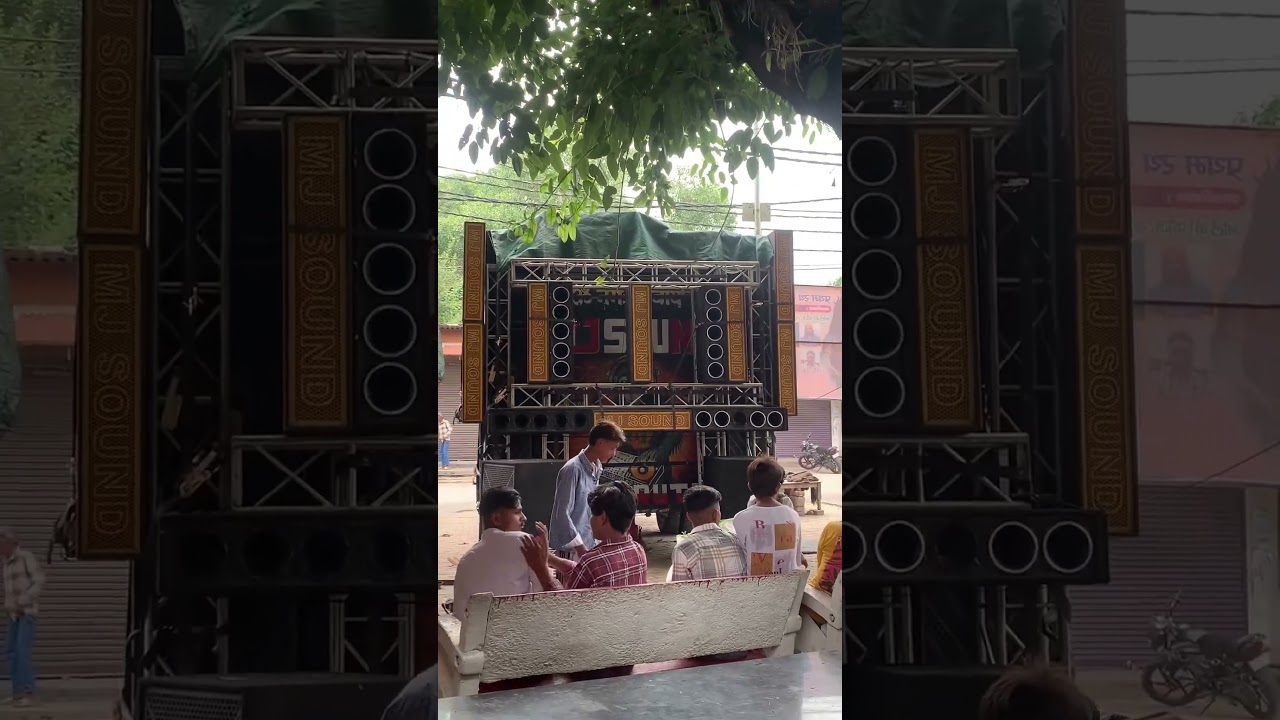 Mj Sound || Moradabad Kawad Yatra 2025 || #mjsound ##djviral2025 #trendingshorts