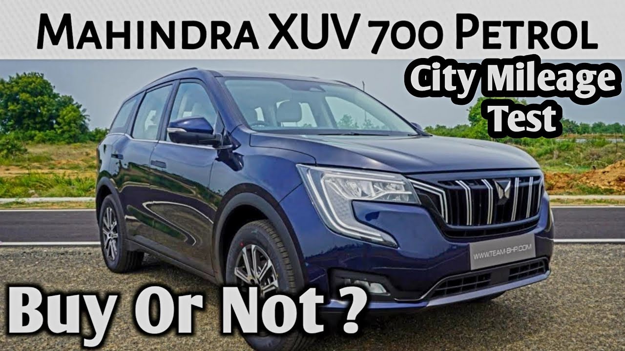 Mahindra XUV 700 AX5 Petrol Mileage | Mihindra Car Average | City Mileage