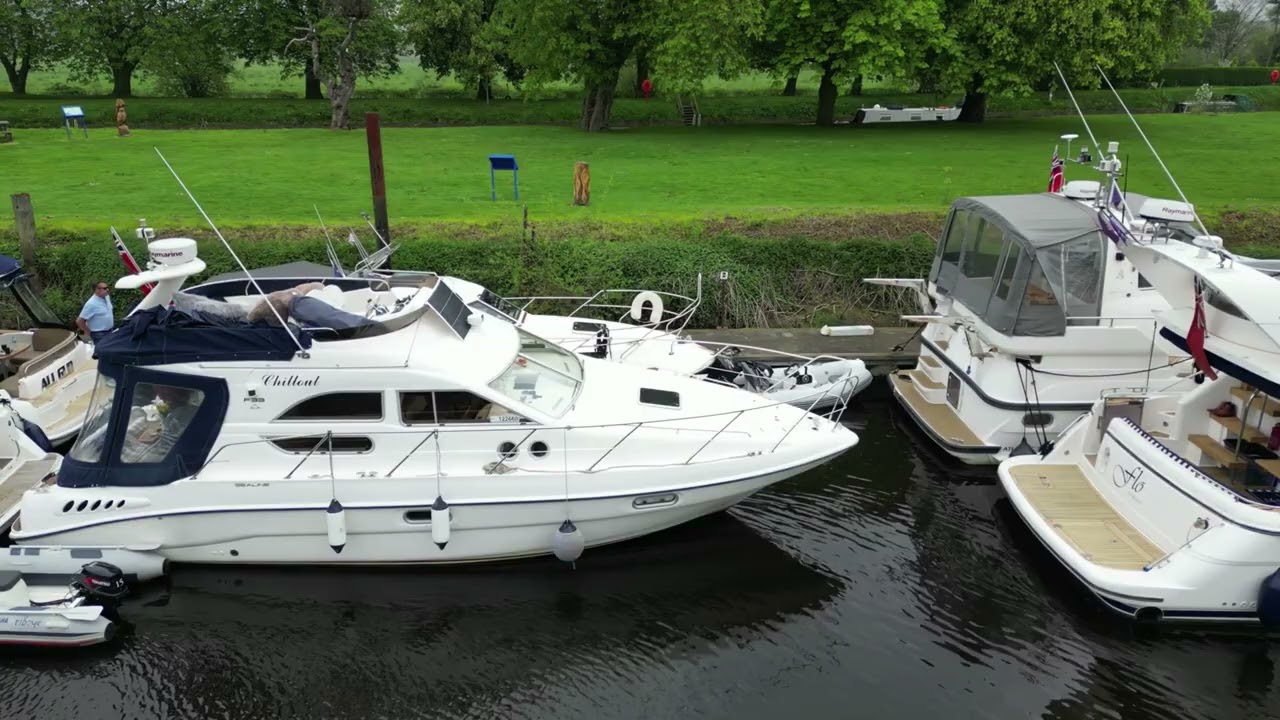 Naburn Locks & Caravan Park with DJI Mini 3 Pro 4k......Music by pixabay.com/users/zen_man-4257870