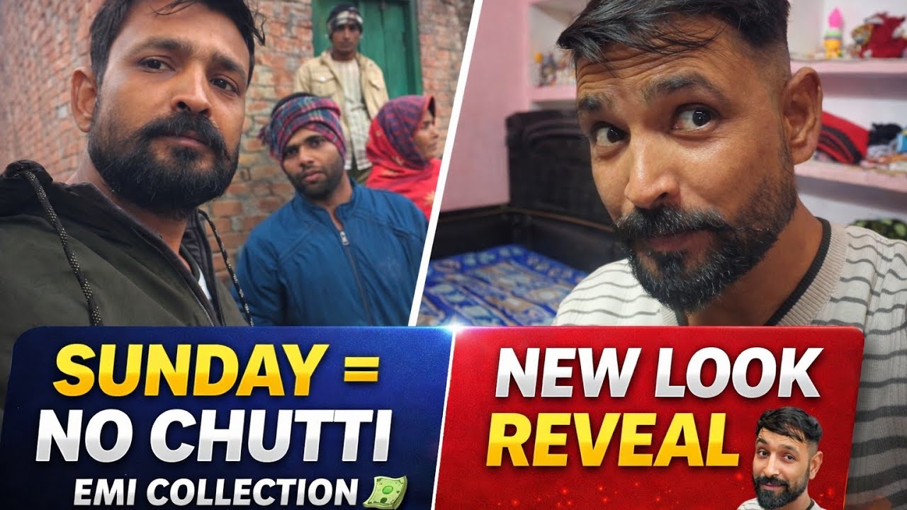 Sunday Ko Bhi No Chutti! 😫 | EMI Collection & My New Look 💇‍♂️