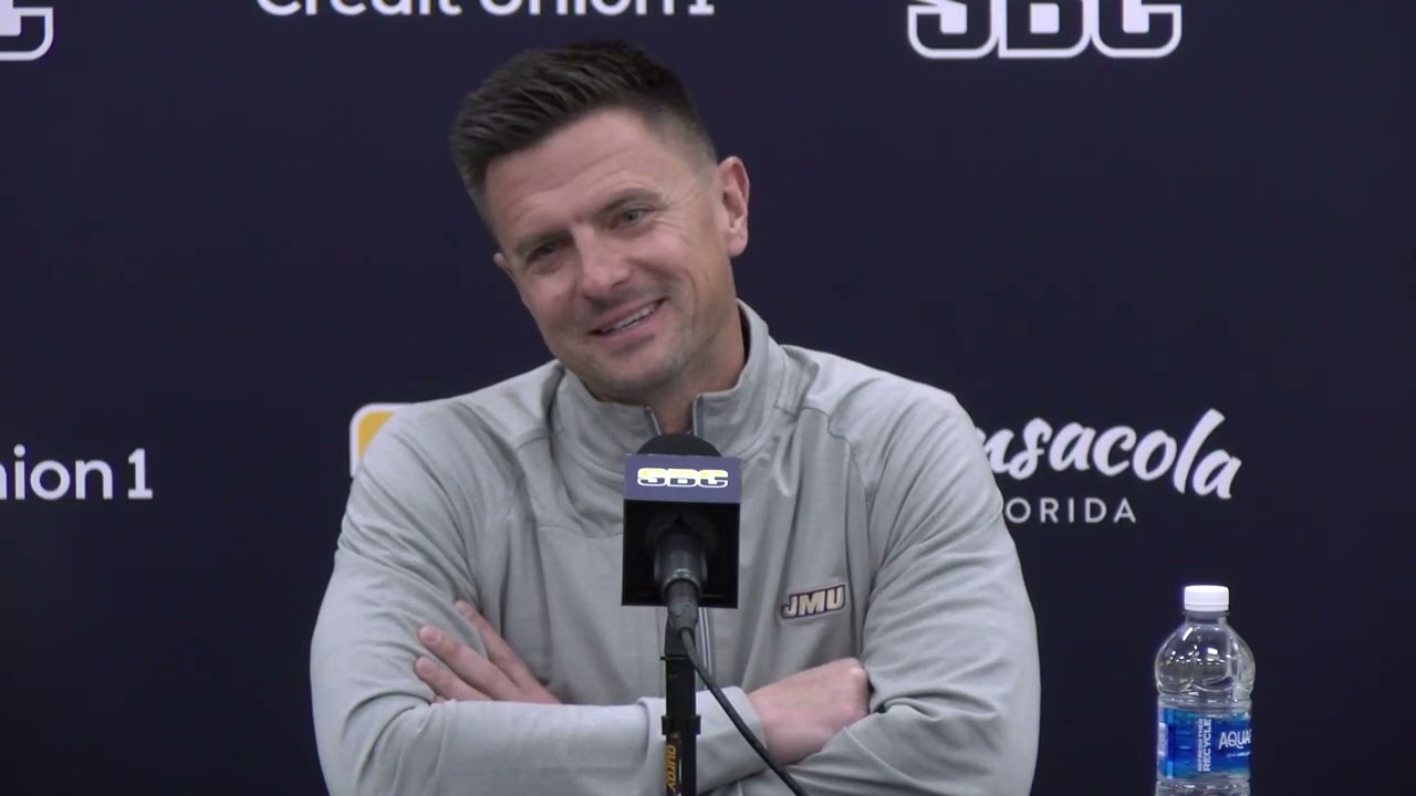 JMU Football | Bob Chesney SBC Championship Pregame Press Conference - Dec. 4