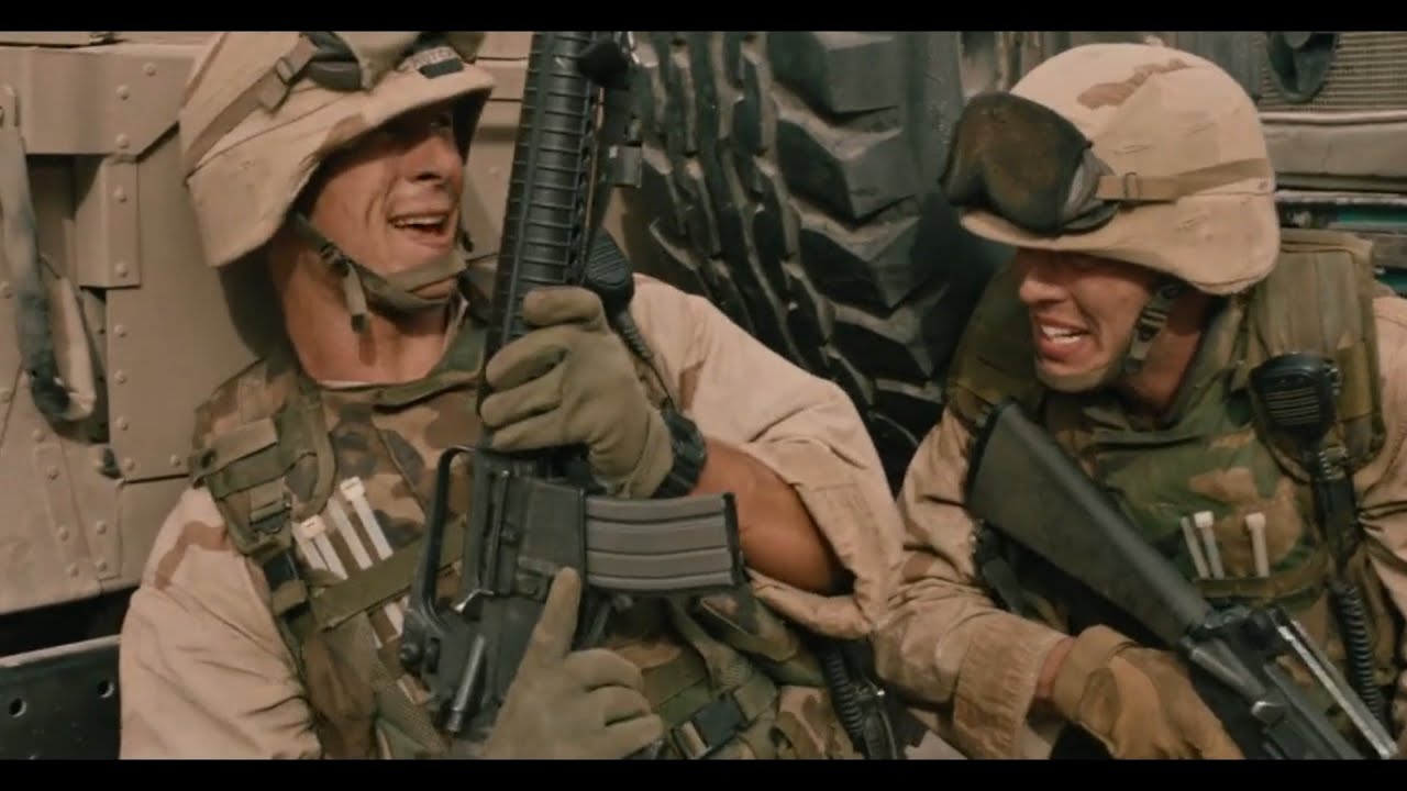Sand Castle (2017) || Attack On Platoon || Best Scene ||
