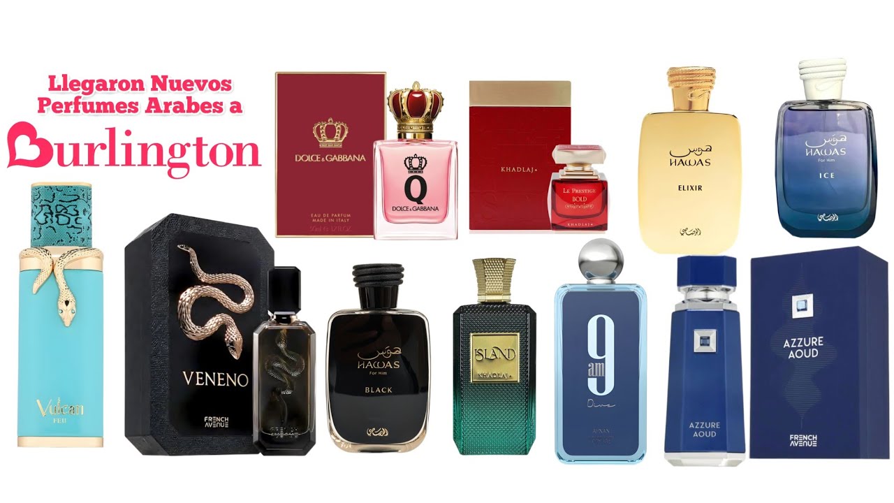Llegaron Nuevos Perfumes Arabes a Burlington ❤️🩵🖤😍