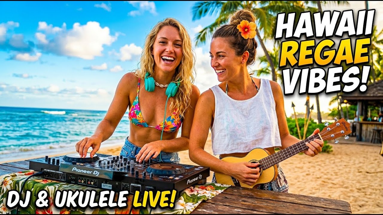 Hawaiian Reggae Mix 🌊 Island Reggae Chillout for Stress Relief