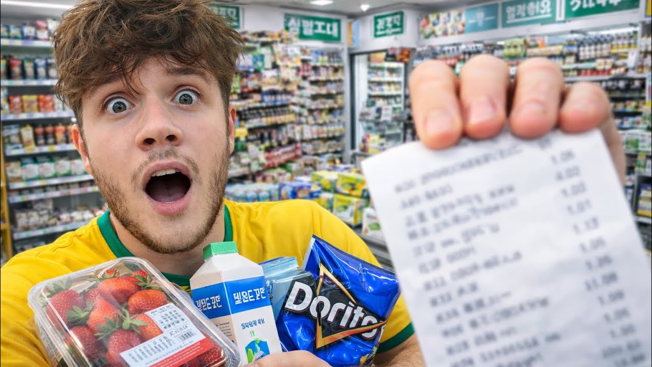 Combien coûtent vraiment les courses en Corée ? 🇰🇷