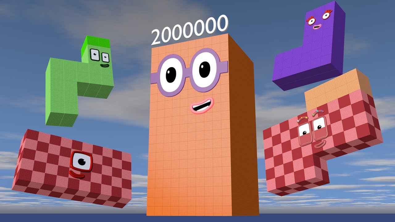 New Meta Numberblocks Standing Tall Step Squad ONE vs 400 vs 30,000,000 Numberblocks Number
