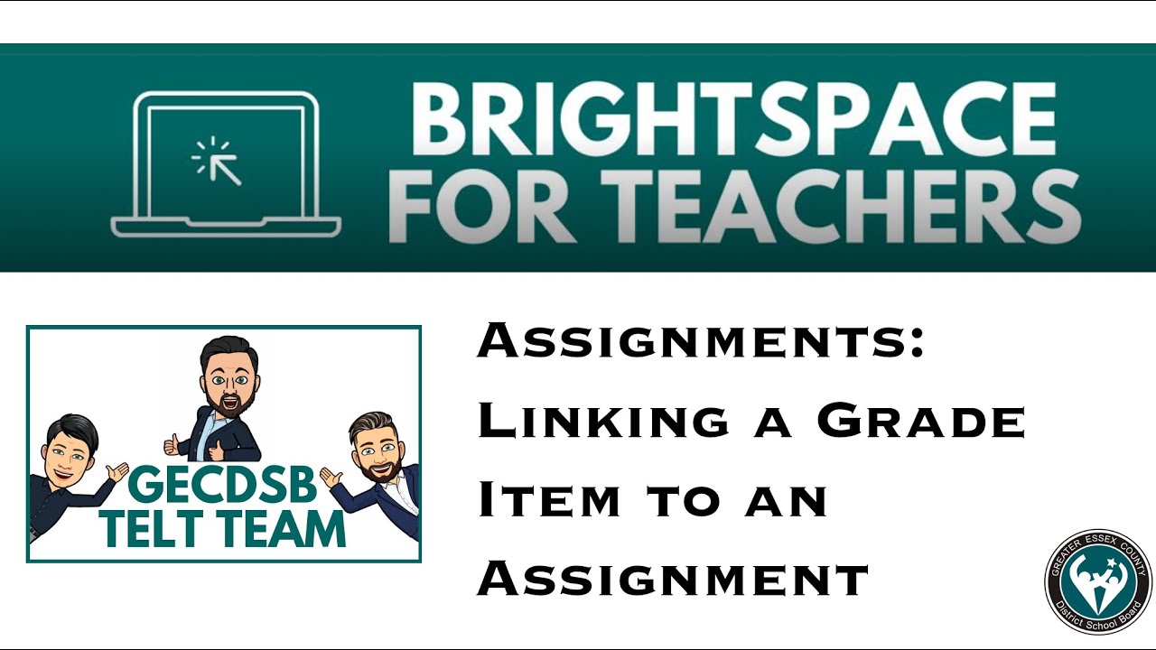 Create and Attach a Grade Item to an Assignment