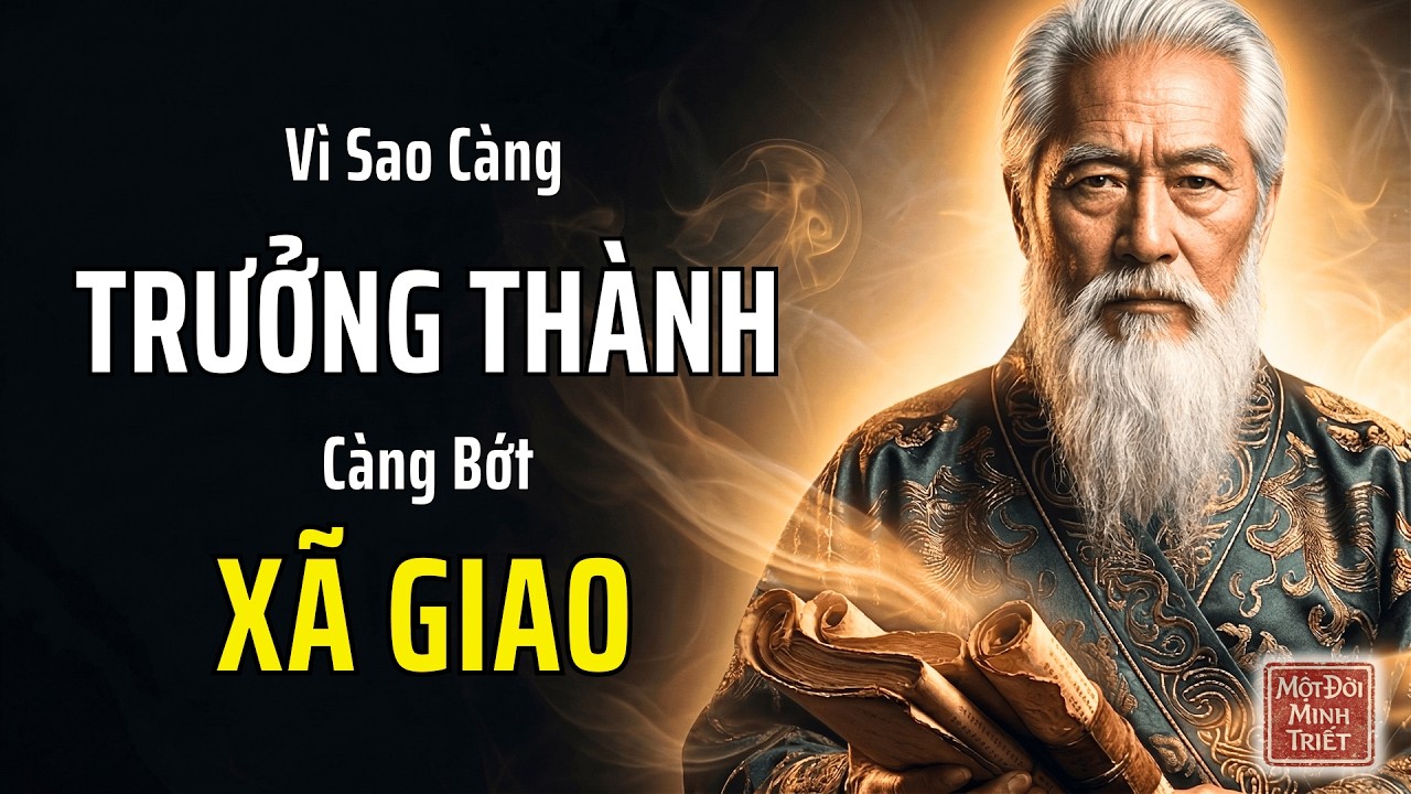 Cổ Nhân Dạy: Về Già Bớt Giao Du, Bớt Rước Họa | Một Đời Minh Triết