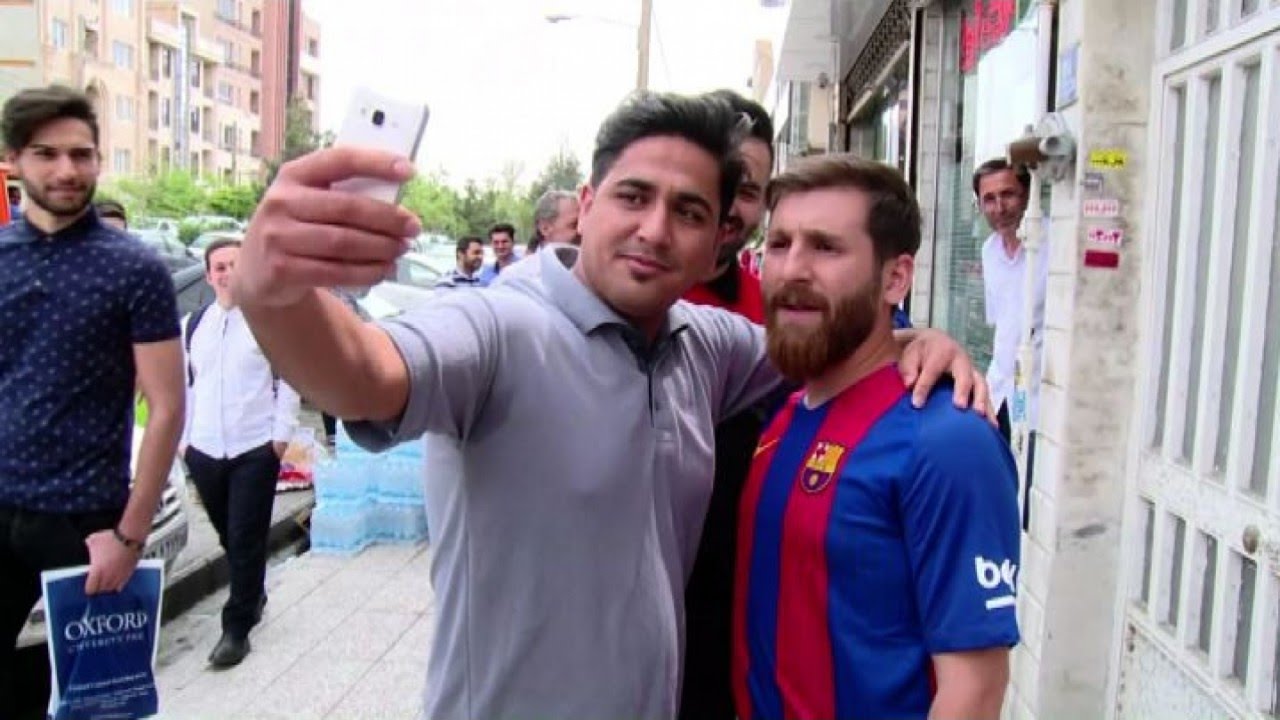 La dura vita del sosia iraniano di Leo Messi