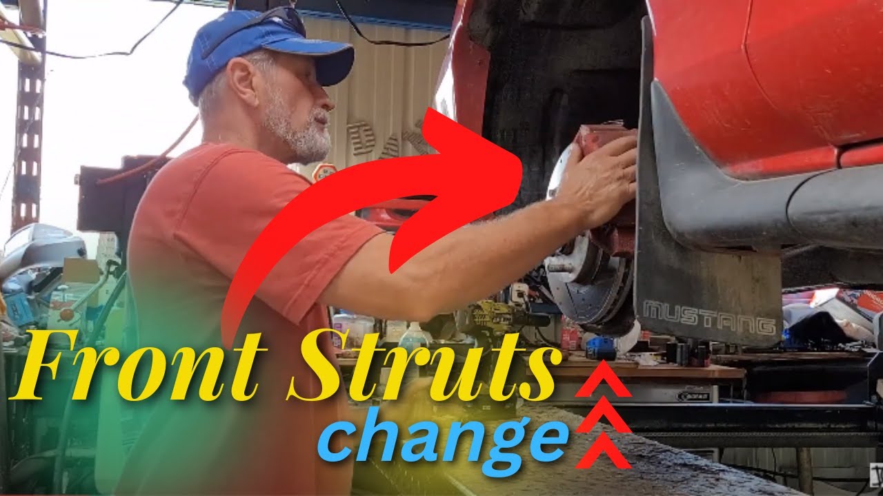 Dana's Garage 96 ford mustang Front Struts change. Struts By AUTOSAVER 88