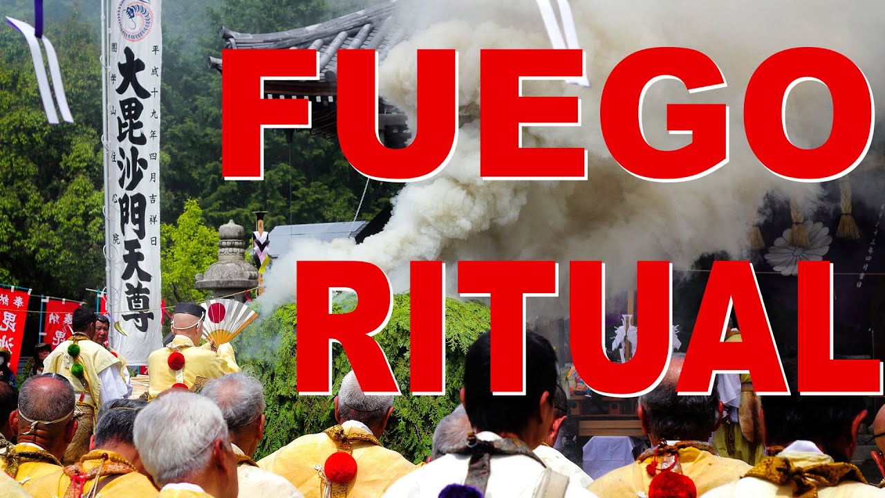 Ritual de fuego de los Yamabushi